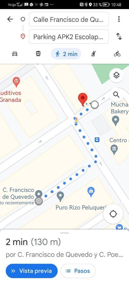 Center Templo Garden Parking Gratis Appartement Granada Buitenkant foto